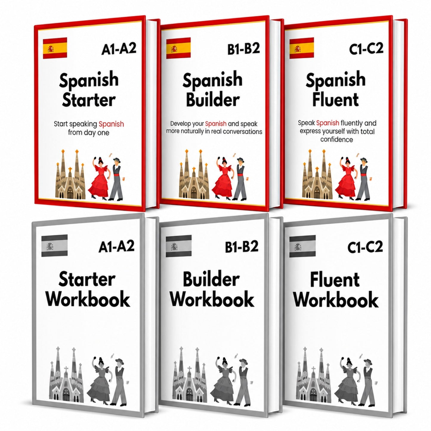 The Spanish Complete System (A1–C2)