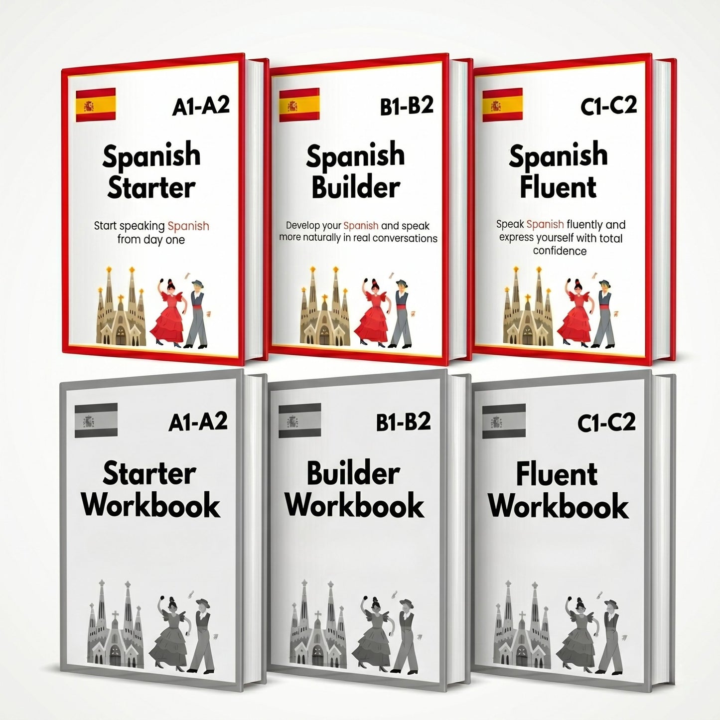 The Spanish Complete System (A1–C2)